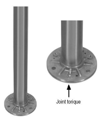Poteau de balustrade mod�le 13