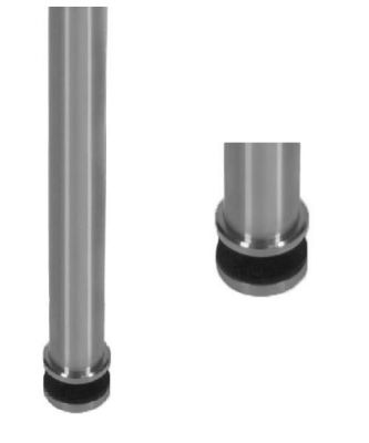 Poteau de balustrade mod�le 44 - H970 mm