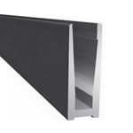 Profil garde-corps verre pour habitation priv�e