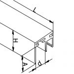 PROFIL HABILLAGE POUR TL30/60