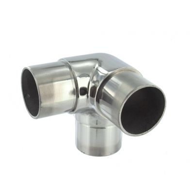 Raccord 3 d�parts 90� poli miroir