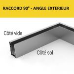 RACCORD 90° - ANGLE RENTRANT