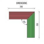 RACCORD 90° - ANGLE SORTANT