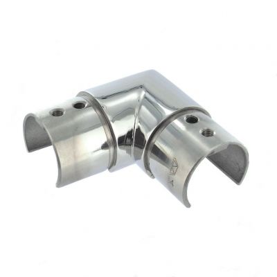 Raccord 90� horizontal poli miroir
