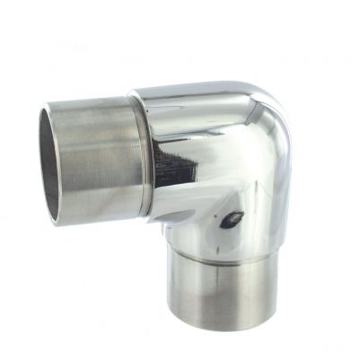 Raccord 90� poli miroir