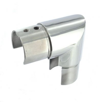 Raccord 90� vertical poli miroir