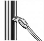 Support axial orientable - Fixation sur tube