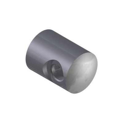 SUPPORT TRANSVERSAL GAUCHE/ PROFIL PLAT - CABLE �4 mm - INOX 316