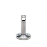 Support traversant - aspect inox bross&eacute;