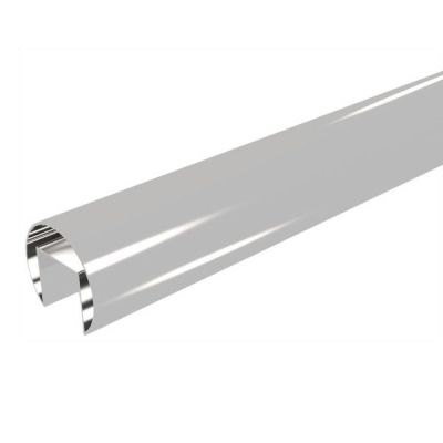 Tube � fond de gorge inox poli miroir