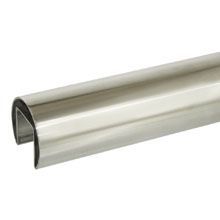 Tube inox � fond de gorge